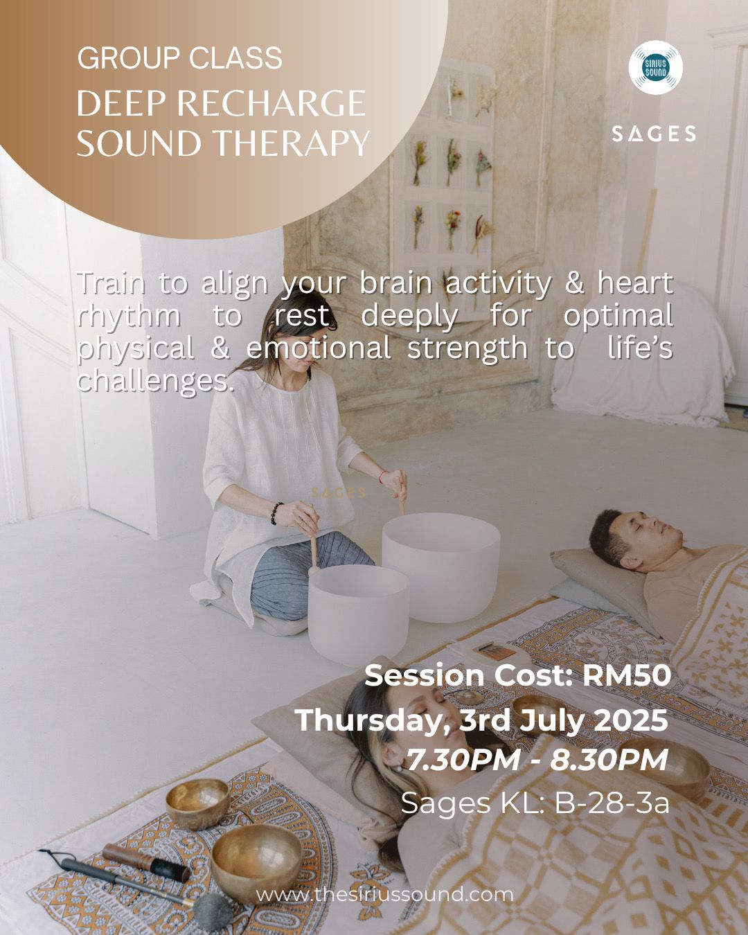 The Sirius Sound x SAGES