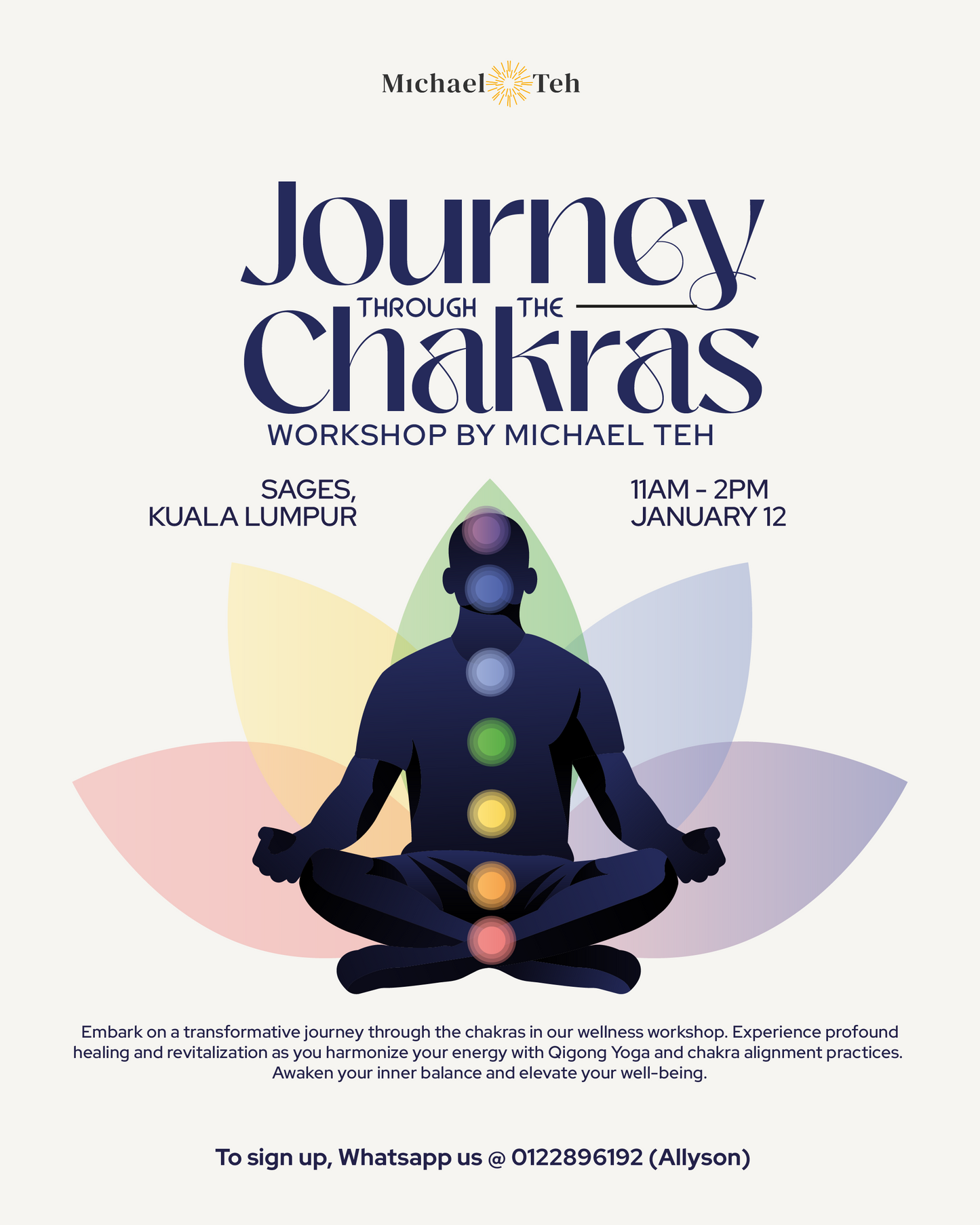 Journey Through the Chakra (3-hours weekend)